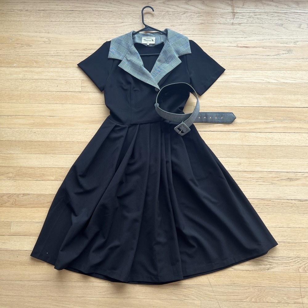 Tatyana Black Circle Dress